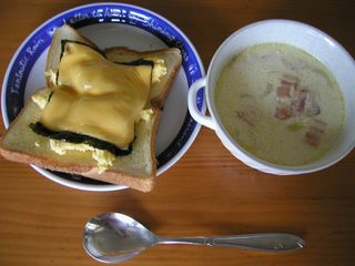 兄さんの作った朝ごはん５