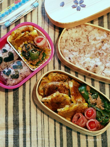 同じ弁当おかず