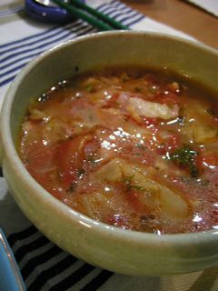 トマトのスープ