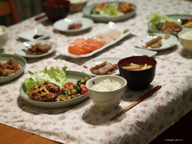 母ちゃんちの晩御飯とどたばた日記