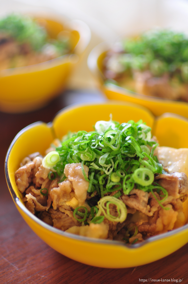 オススメ！10分で出来る【調味料2つ！究極の肉豆腐】で晩ごはん : 井上