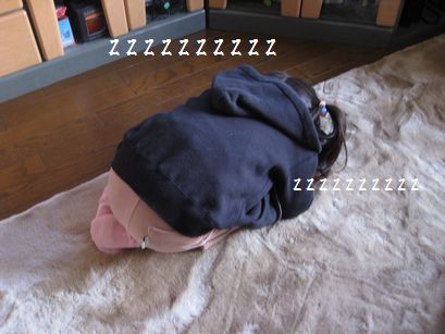 久々にすぅの寝姿