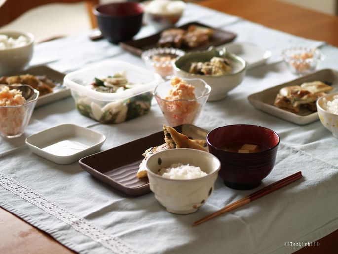 母ちゃんちの晩御飯とどたばた日記-5月10日