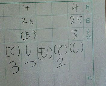 連絡帳