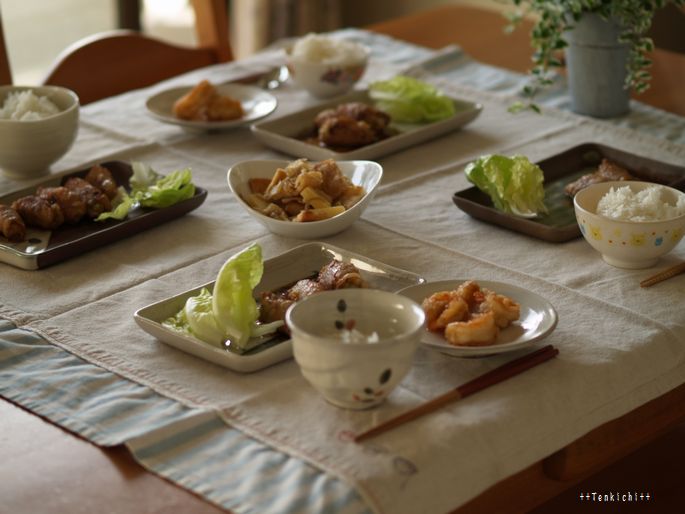 母ちゃんちの晩御飯とどたばた日記-6月5日