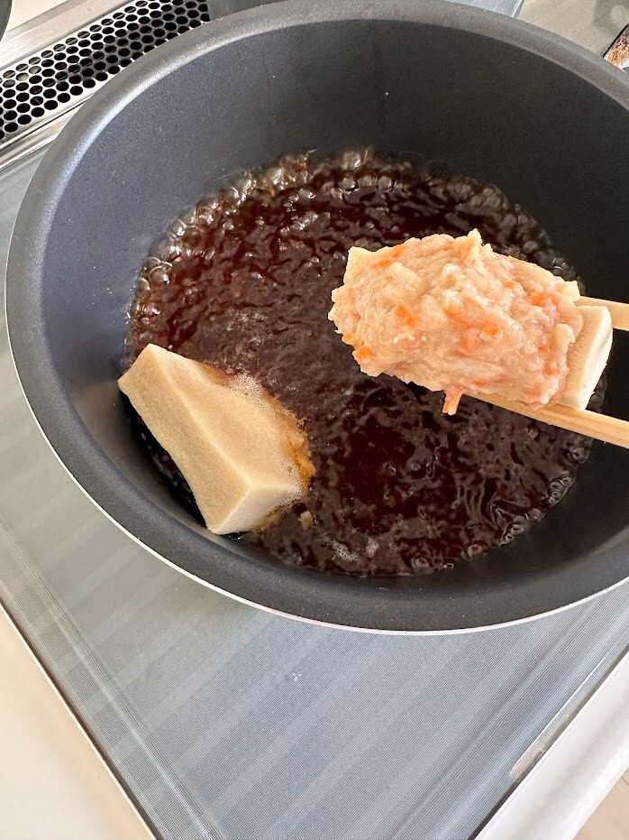 若者も中高年も嬉しいヘルシー高たんぱく肉おかず【高野豆腐の肉詰め煮