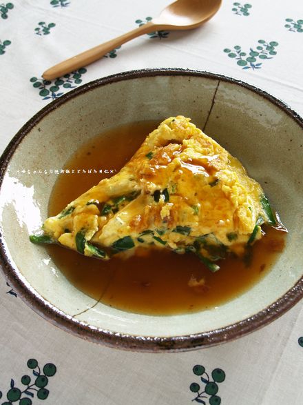 ニラ玉あんかけ