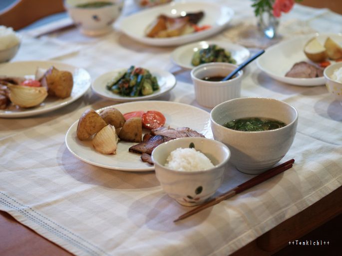 母ちゃんちの晩御飯とどたばた日記-4月29日