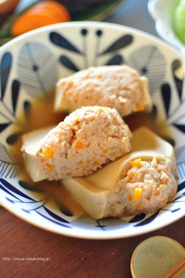 若者も中高年も嬉しいヘルシー高たんぱく肉おかず【高野豆腐の肉詰め煮