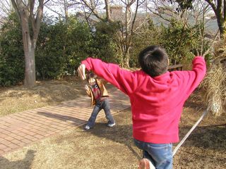 楽しかったらしい子供たち