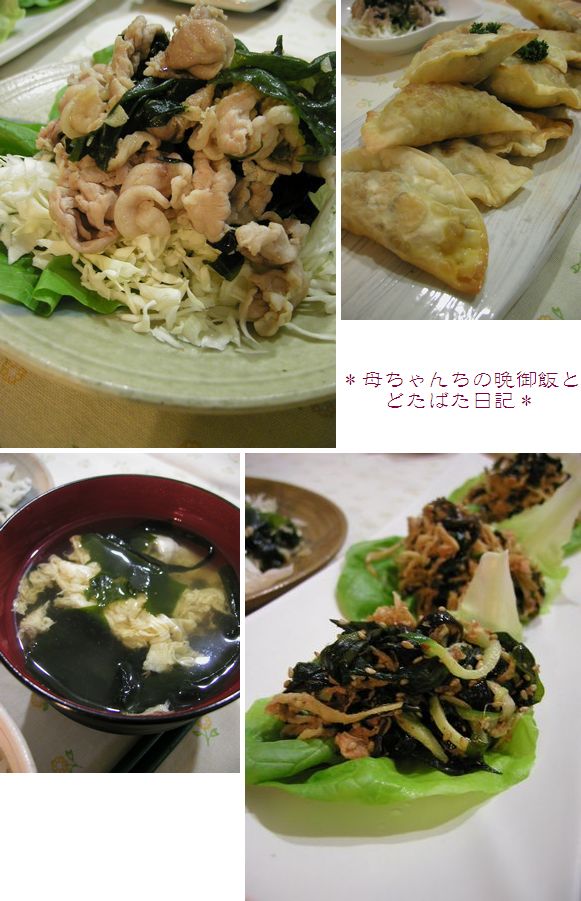 わかめだらけにヽ(´▽`)/