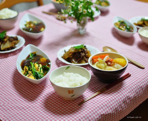母ちゃんちの晩御飯とどたばた日記