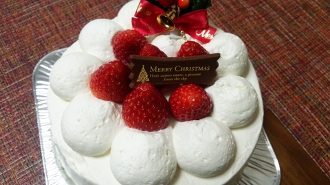 転勤族夫婦のおのぼりさん日記 クリスマスケーキ 転勤族夫婦のおのぼりさん日記 クリスマスケーキ