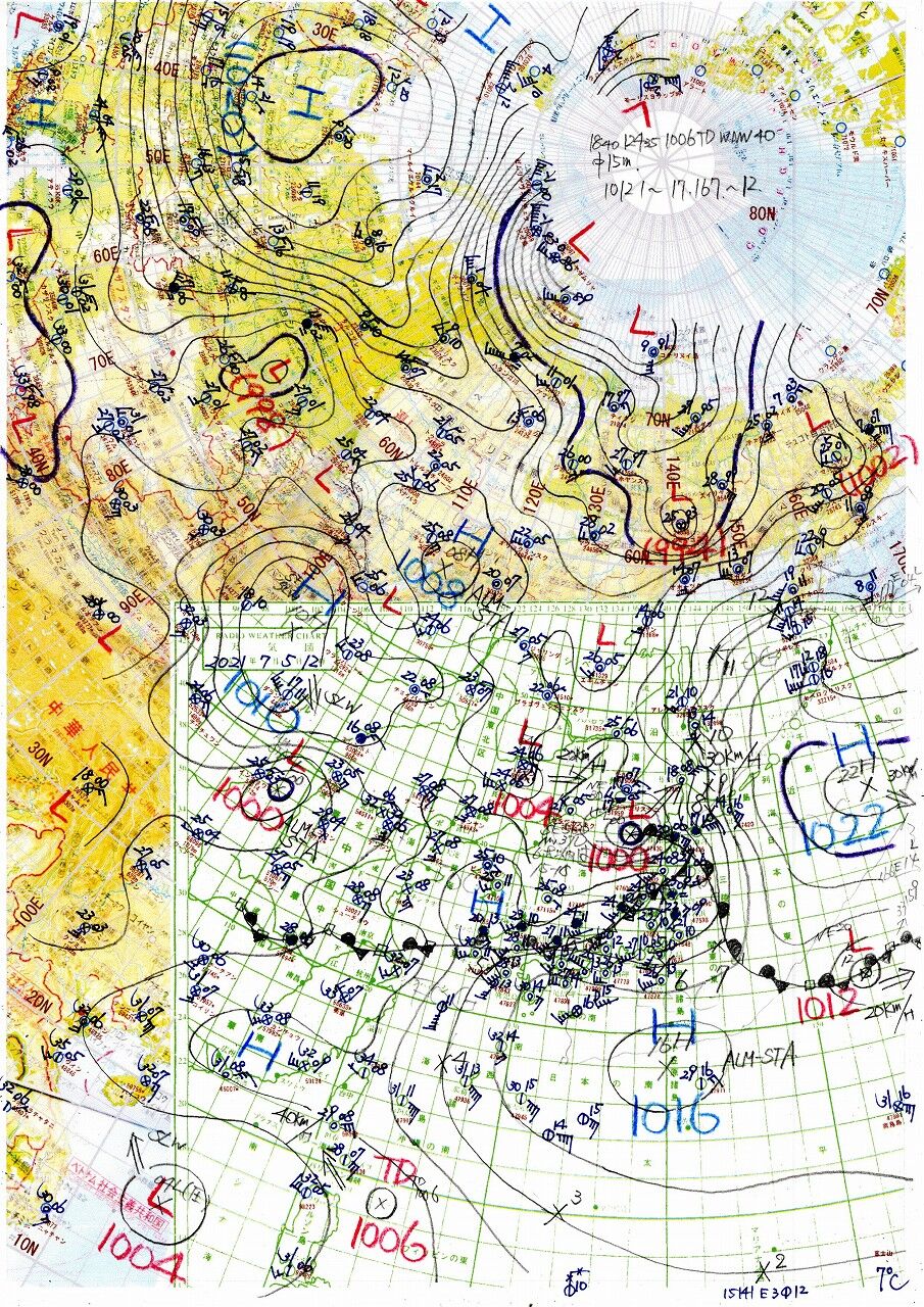宮崎県日向市で36度 フィリピンの東の熱帯低気圧は発達せず時速40kmと高速化してバシー海峡方面へ 天気図日記