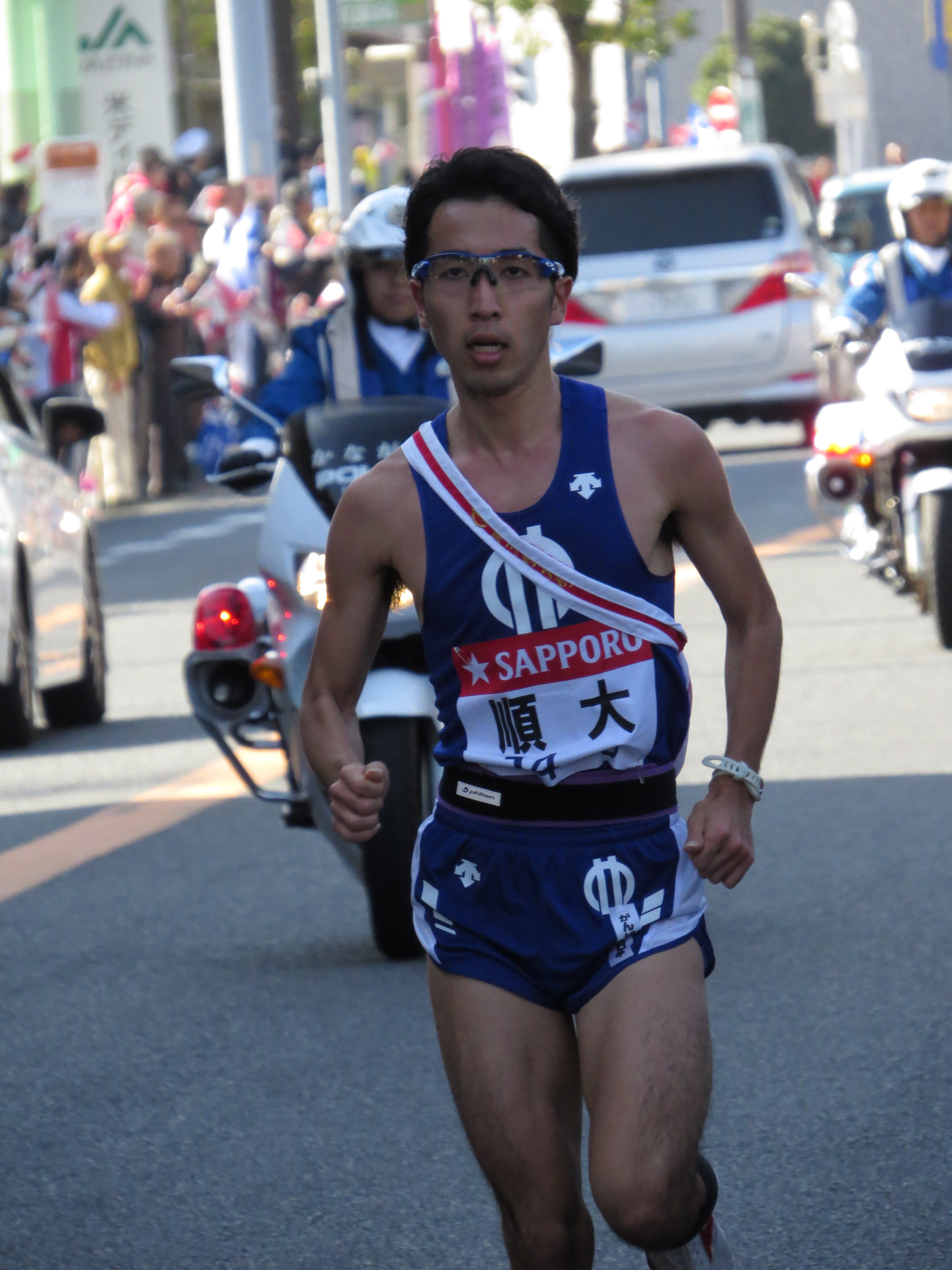 16年 第92回箱根駅伝8区 藤沢市内 復路 の模様 藤沢イベント通信
