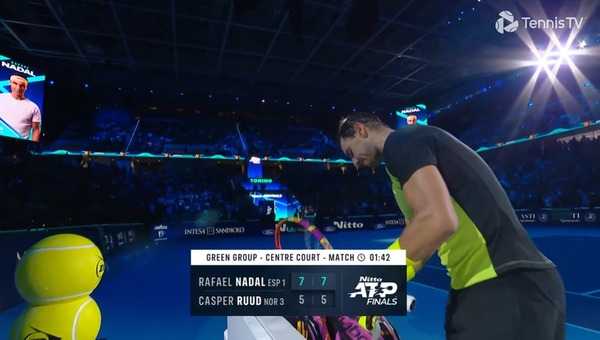 ナダルがルード下しツアーファイナルズ1勝！今シーズン終了！