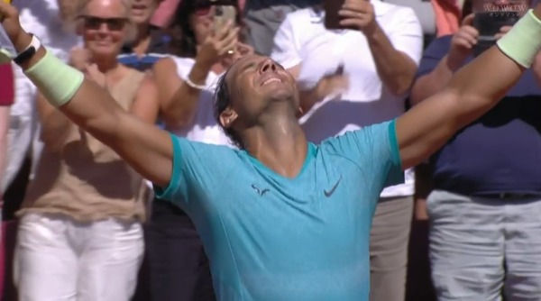 ナダルがスウェーデン決勝進出！！38歳復活優勝なるか！？