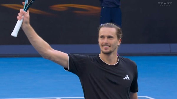 次世代王者ズベレフがセルンドロに快勝し全豪ベスト8へ！！次はティエン！