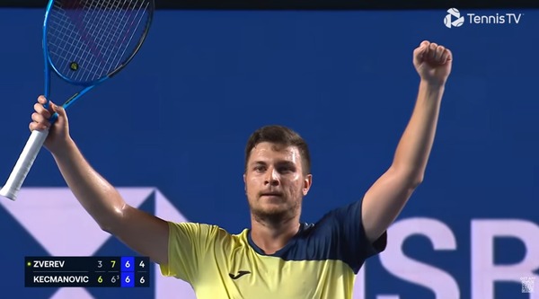 【悲報】次世代王者ズベレフ、ケツマノビッチに敗れアカプルコ2回戦敗退!!