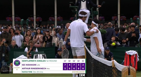 【悲報】錦織圭、まさかのウィンブルドン初戦敗退…