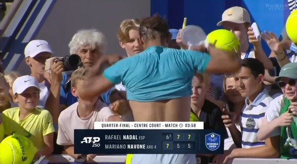 ナダルが4時間の死闘制しスウェーデンベスト4へ！！自身の3セット最長試合更新！？