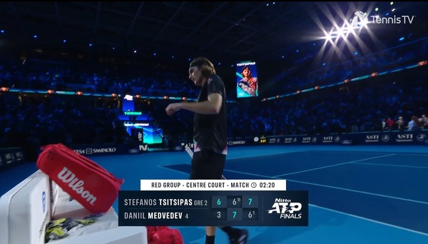 チチパスが宿敵メドベージェフ下し1勝！ルブレフとのベスト4争いへ！