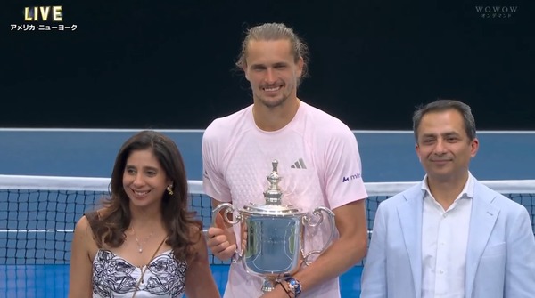 2026ズベレフ「全仏・全米優勝、WB準優勝、全豪ベスト4」←BIG3と同レベルの成績な件…これもうレジェンドだろ