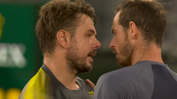 GS王者対決！ワウリンカがマレー下し全仏オープン初戦突破！！