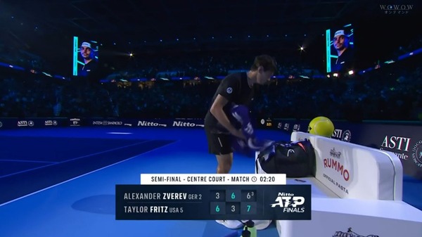 フリッツが次世代王者ズベレフとの死闘制しツアーファイナルズ初の決勝へ！！初優勝なるか！？