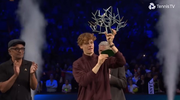 シナーが覚醒アリアシム下しパリ初優勝！！世界ランク1位復帰！！