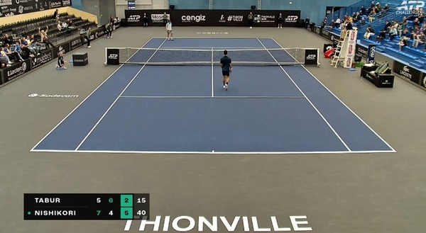 【朗報】錦織圭、チャレンジャー本戦も無事初戦突破！！2回戦へ！