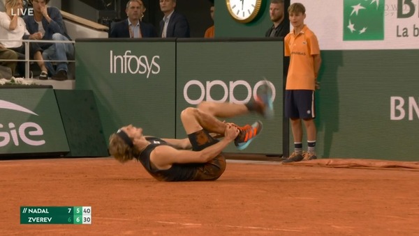 あの時のズベレフの声がトラウマで、未だに全仏ナダル戦を見返せない…