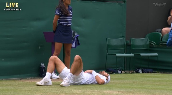 ムゼッティがペリカール下しウィンブルドンベスト8へ！初のGSベスト8！！