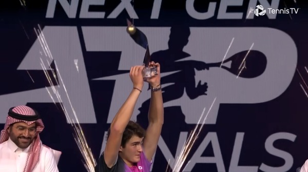 18歳フォンセカがNGファイナルズ優勝!!18歳での優勝はシナー、アルカラスに並ぶ快挙！！