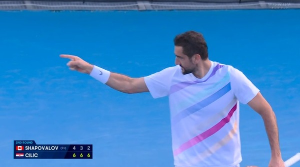 チリッチがシャポバロフ下し全豪オープン３回戦へ！！ベテラン勢の復権！？