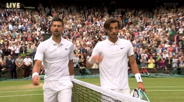ジョコビッチがムゼッティ下しウィンブルドン決勝へ！！昨年のリベンジなるか！？