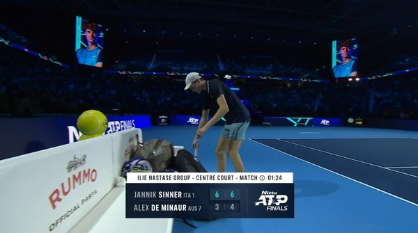 王者シナー、デミノーに快勝しツアーファイナルズ白星発進！優勝待ったなし！！