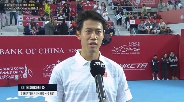 【速報】錦織圭、レースランキング1位浮上！！大会優勝なら日本人最高ランク浮上確定！