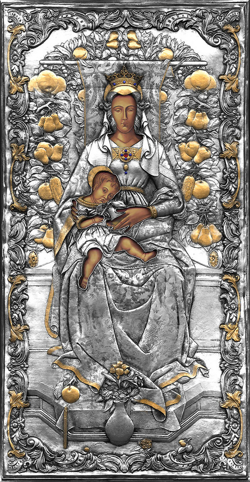 La Madonna Della Candeletta (by Carlo Crivelli)