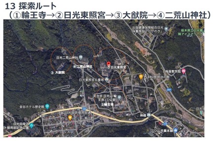 フィールドワークルート