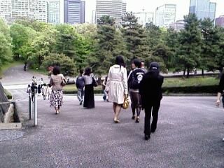高台4となっている江戸城本丸跡