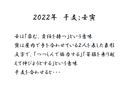 壬寅の字源