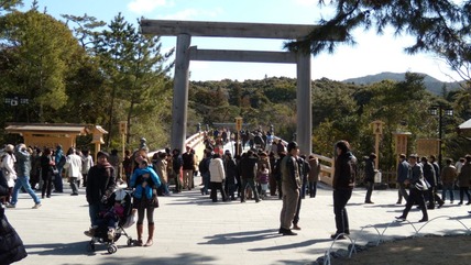 伊勢神宮大鳥居