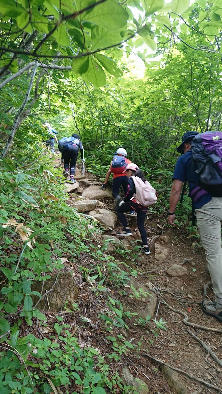 面白山登山 天童市スキースポーツ少年団 面白山登山 天童市スキースポーツ少年団