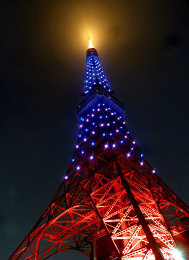 東京タワー(紫)