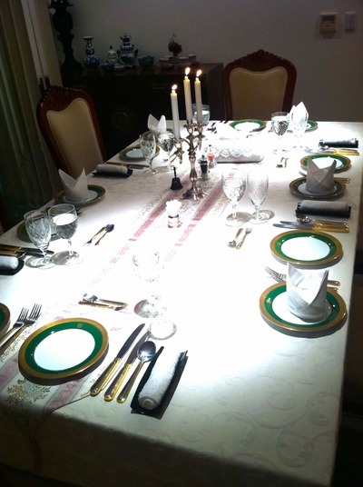 dinnertable