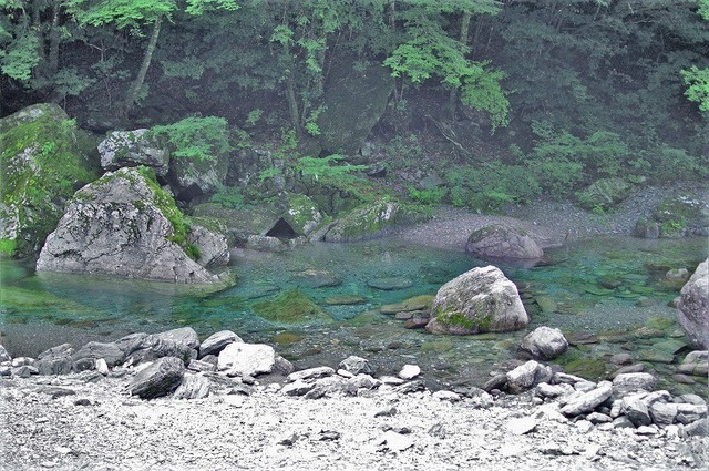 安居渓谷 乙女河原 オトメガワラ 鬼ヶ城山景 安居渓谷 乙女河原 オトメガワラ 鬼ヶ城山景