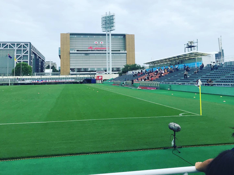 サッカー観戦②