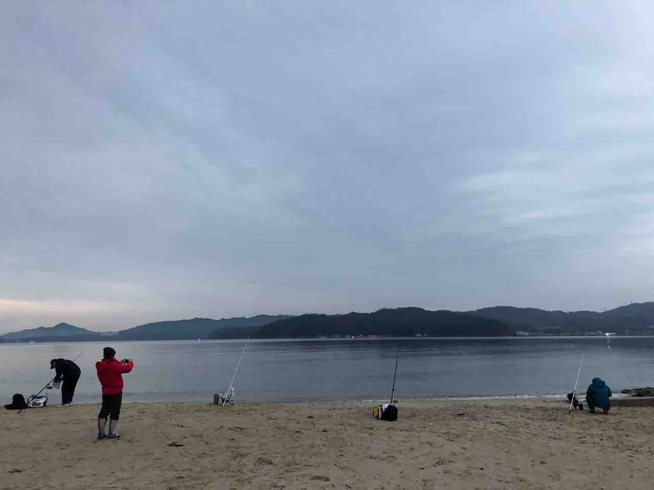 天橋立に 冬のキス釣りに行ってきました ティワンのちょこっと投げキス 釣り日記