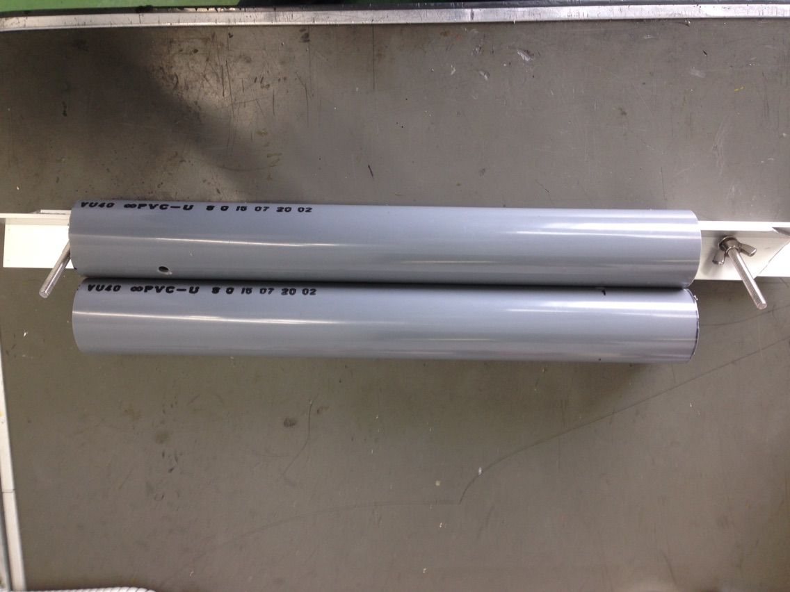 メリケーンタイプ 砂浜用パイプ竿立て作ってみました ティワンのちょこっと投げキス 釣り日記